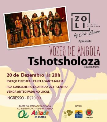  Show Vozes de Angola ilumina a Capela Santa Maria