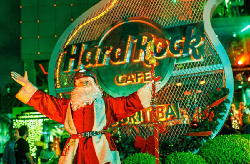  Hard Rock Cafe anuncia terceira edição do Rock’n XMAS e programação especial de Natal em Curitiba