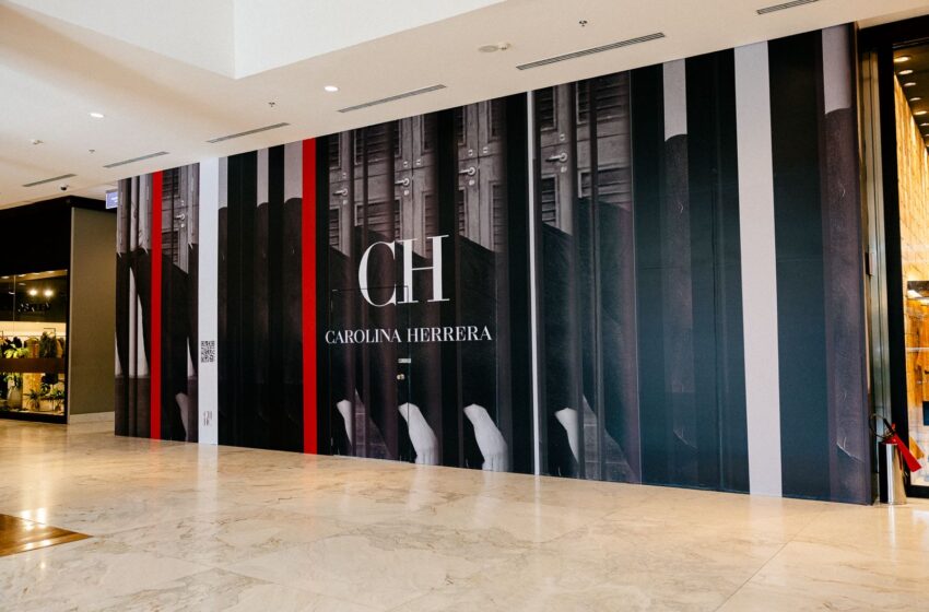  CH Carolina Herrera chega ao Sul do país com sua primeira loja no Pátio Batel