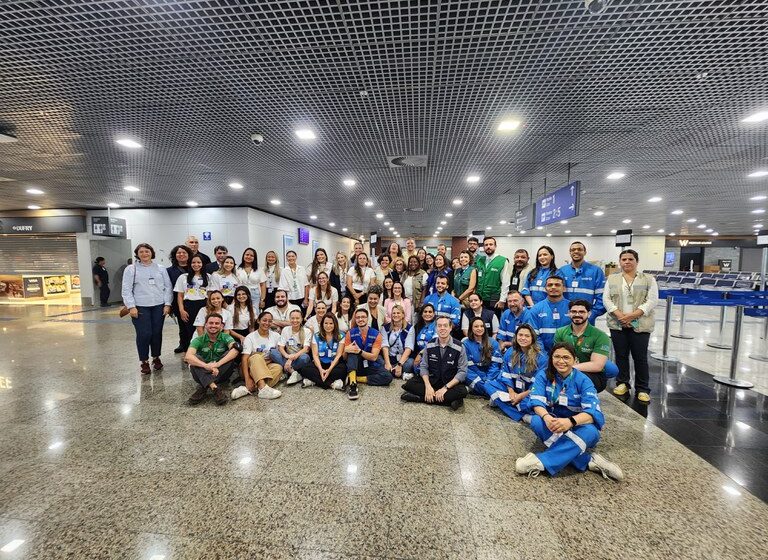  Governo Federal recebe 68 repatriados em Fortaleza e Confins com ampla estrutura de acolhimento