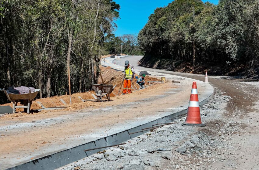  Região Metropolitana de Curitiba tem grandes obras rodoviárias em andamento