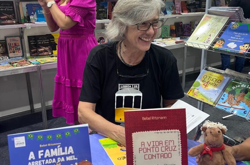 Bebel Ritzmann lança dois livros