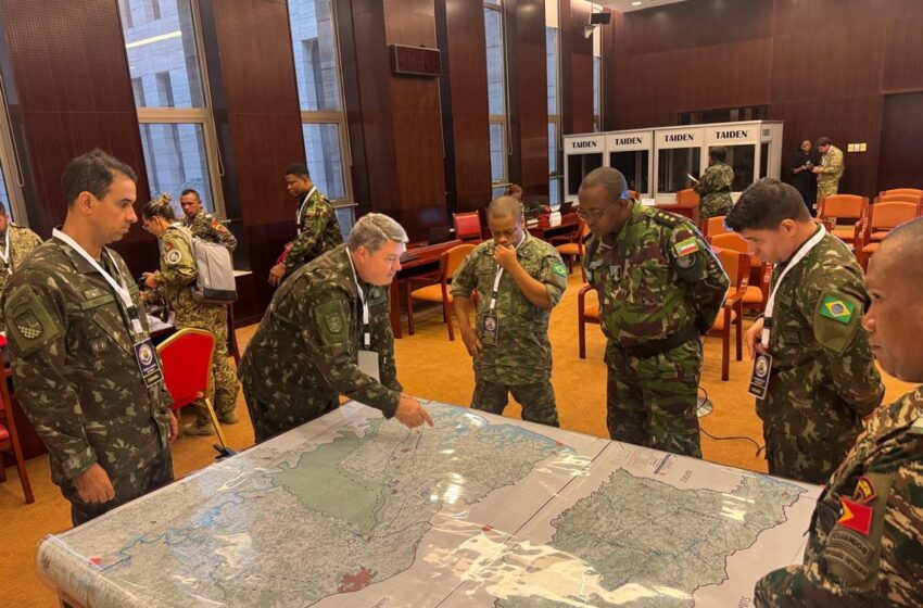 Brasil implementa procedimentos em exercício militar internacional