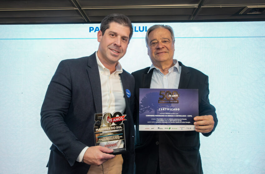  Copel é maior empresa do Paraná