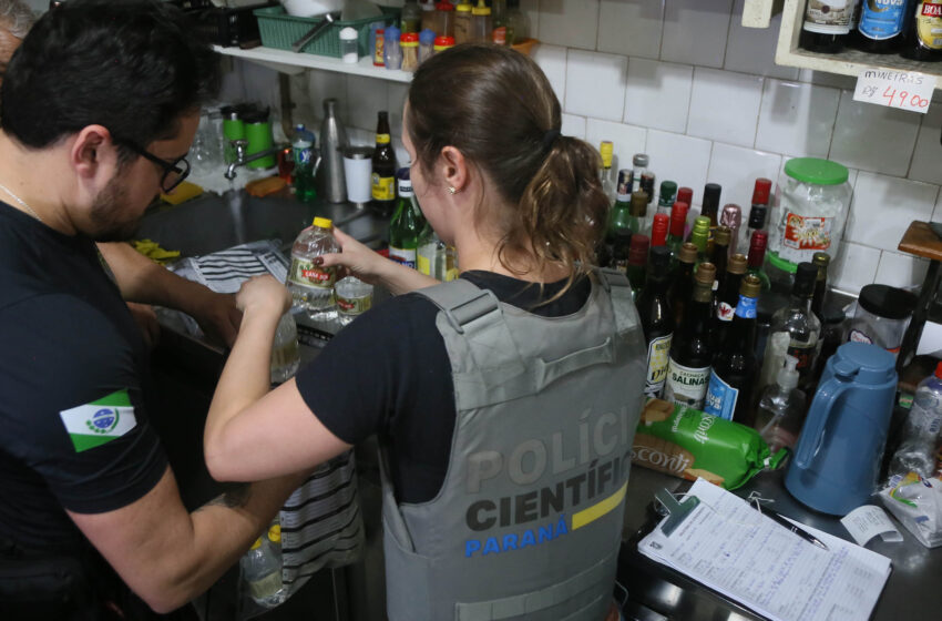  Intoxicação por metanol: Paraná reforça investigação